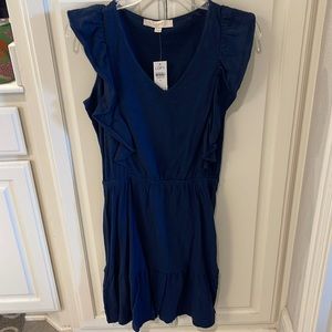 NWT Navy Blue Loft dress